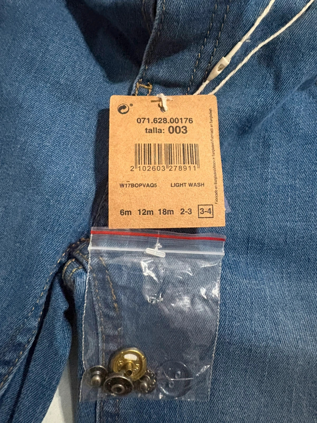 *pantalon vaquero jean unit el corte ingles nino 3 4 anos jeans jean garcon 98 104cm – Unit – taille 3 ans / 98 cm 4