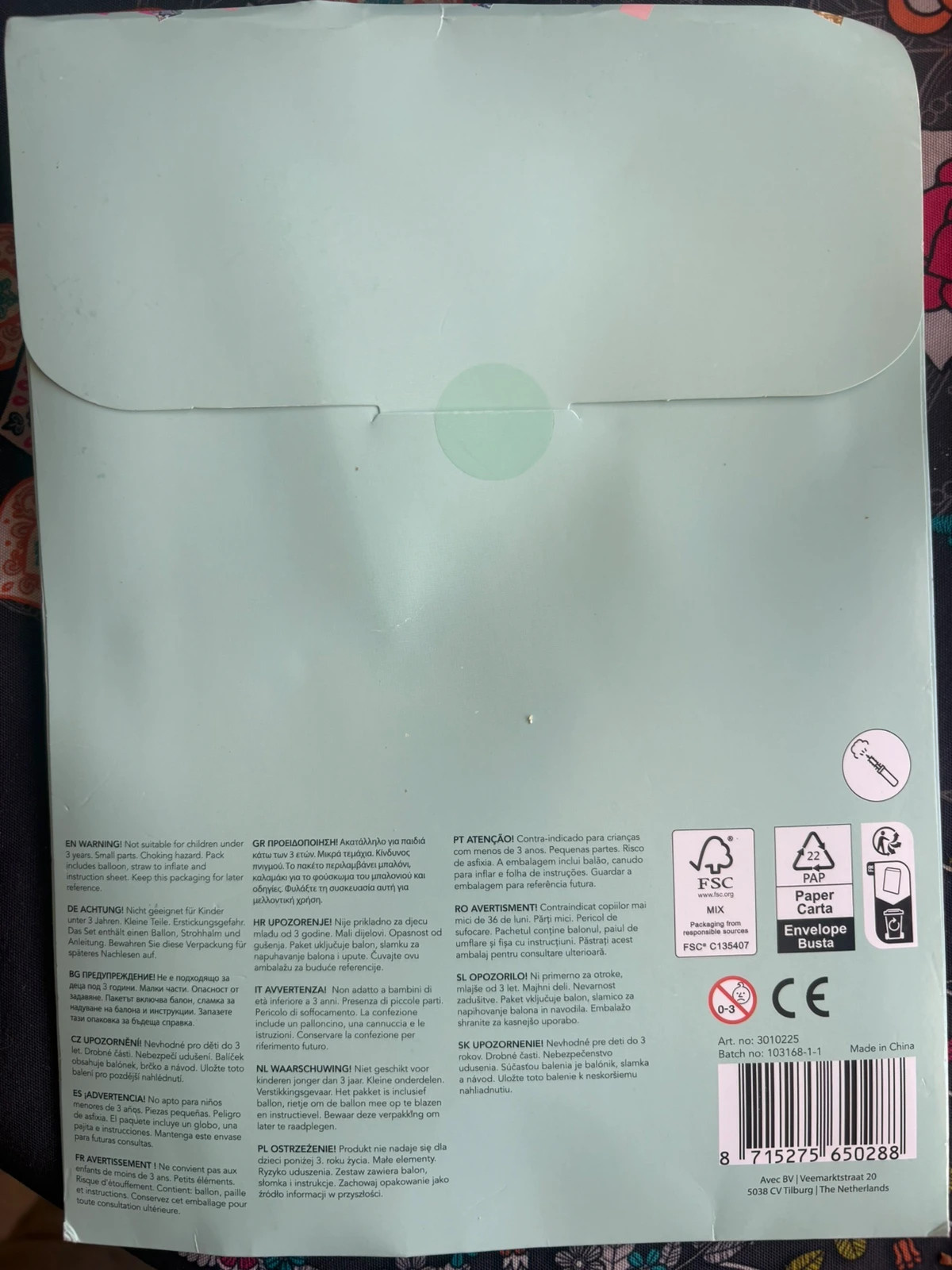 Globo de aluminio XL mide 105 x 100cm (amoi.act) – Avec 2