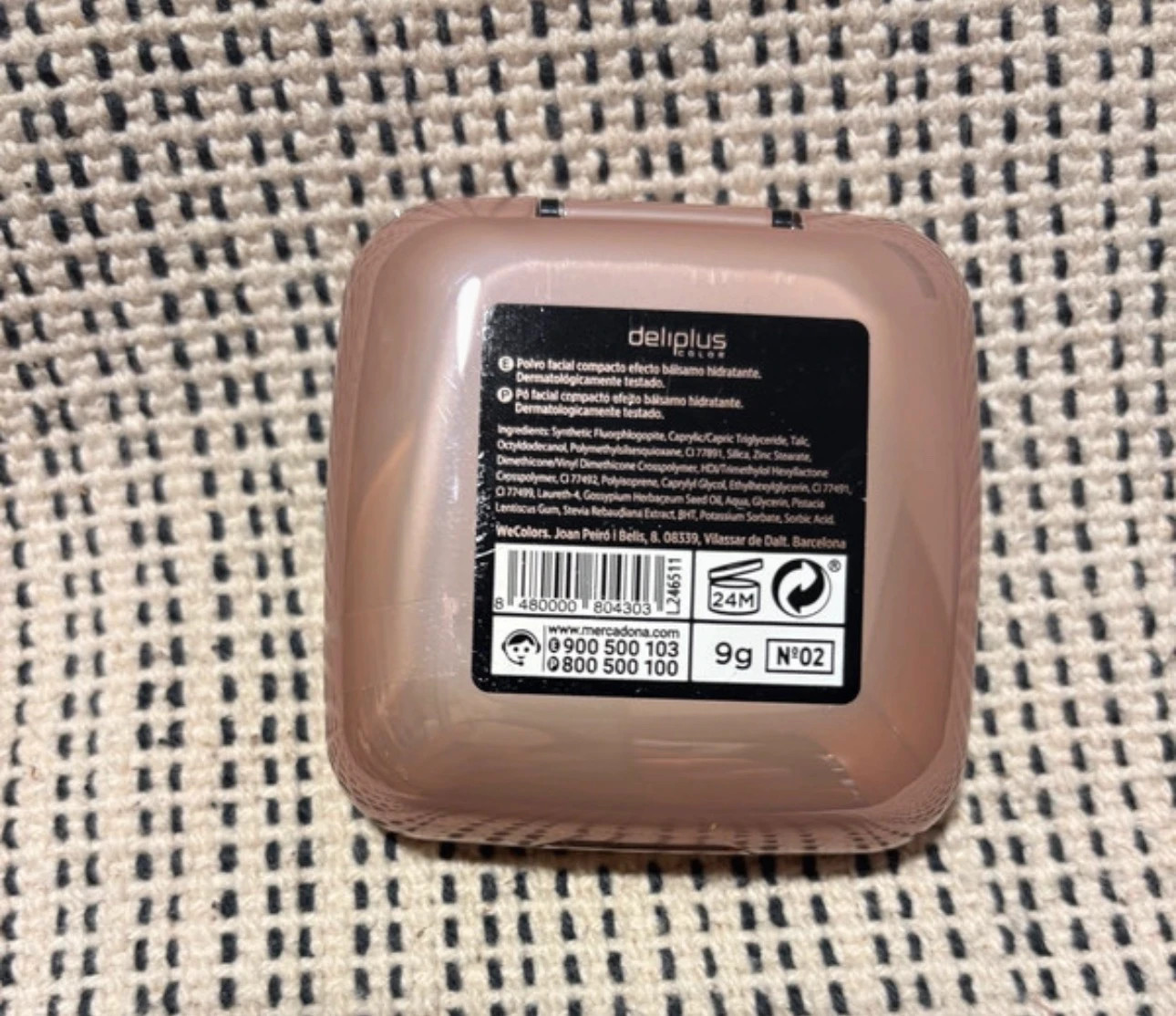 polvo compacto Balm Me de la marca Deliplus de Mercadona – Deliplus 2