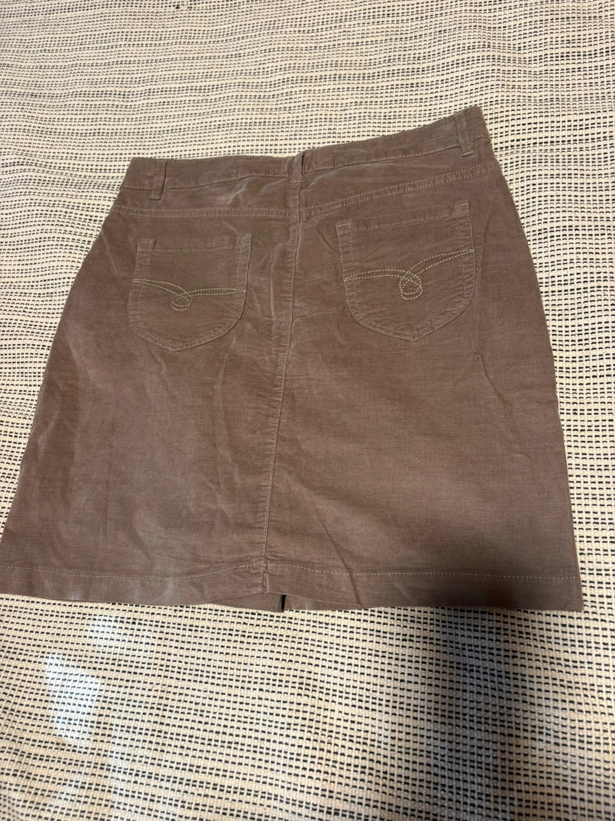 Falda beige de pana talla L – Unit – taille L / 40 / 12 2