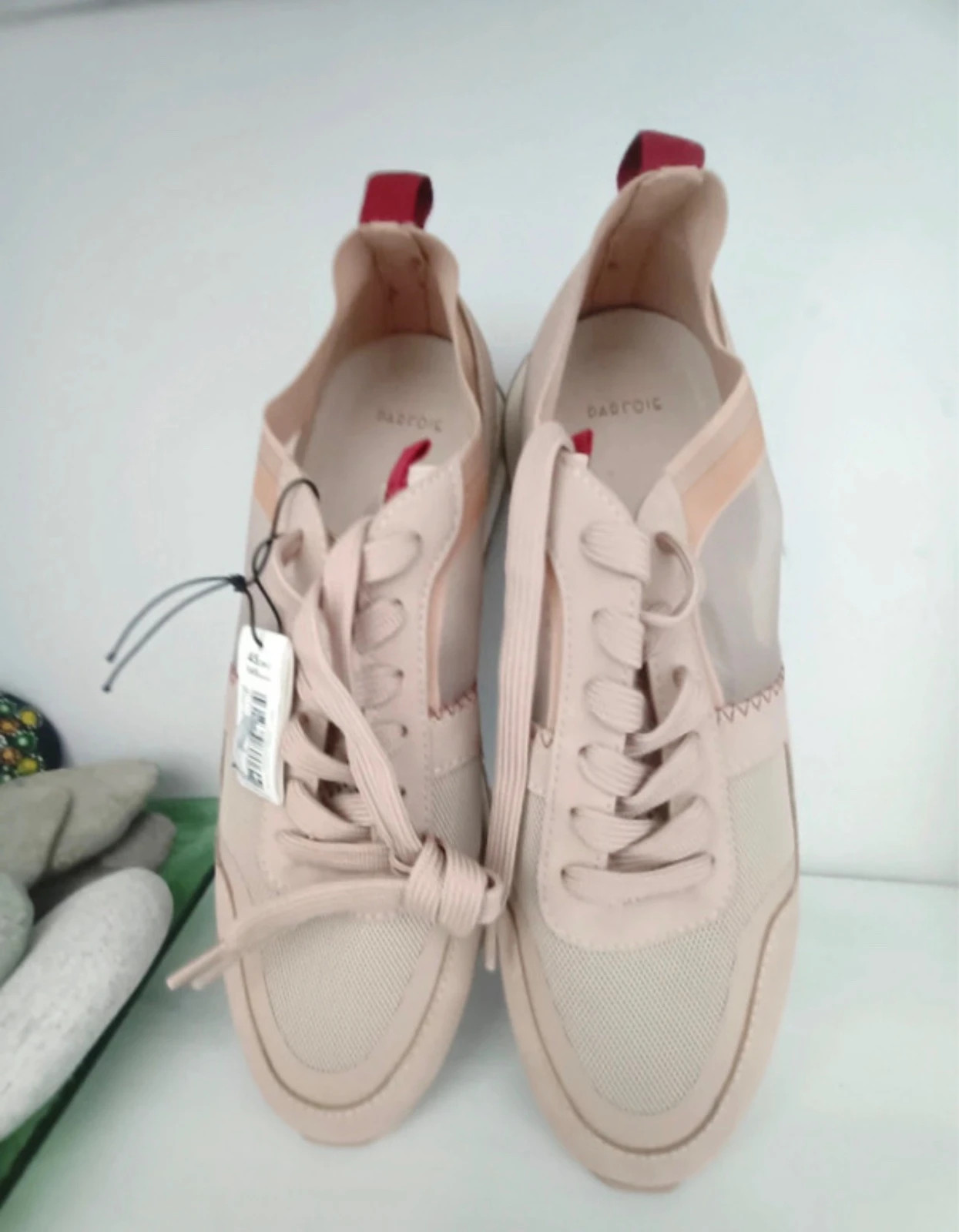 Zapatillas Parfois con transparencias color rosa pastel talla 40 (amsl°H)