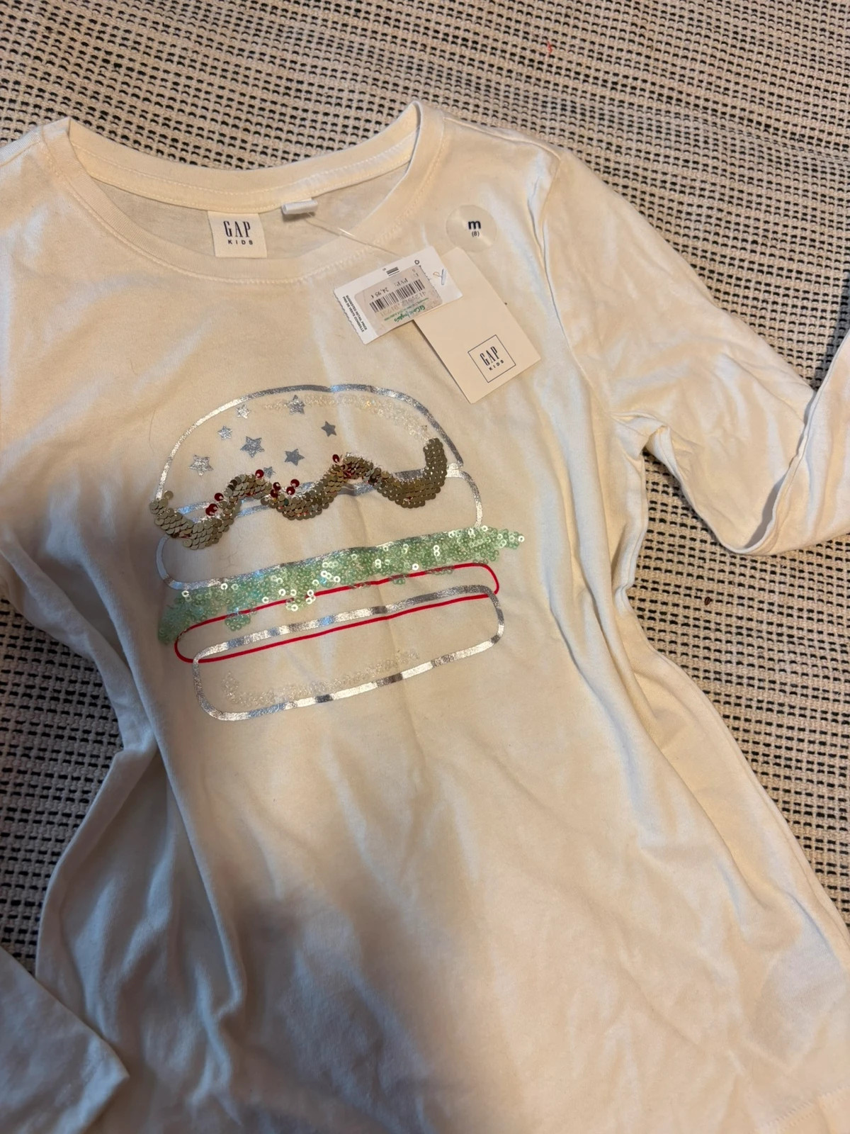camiseta infantil de manga larga de la marca Gap talla 8 años – GAP – taille 8 ans / 128 cm 2