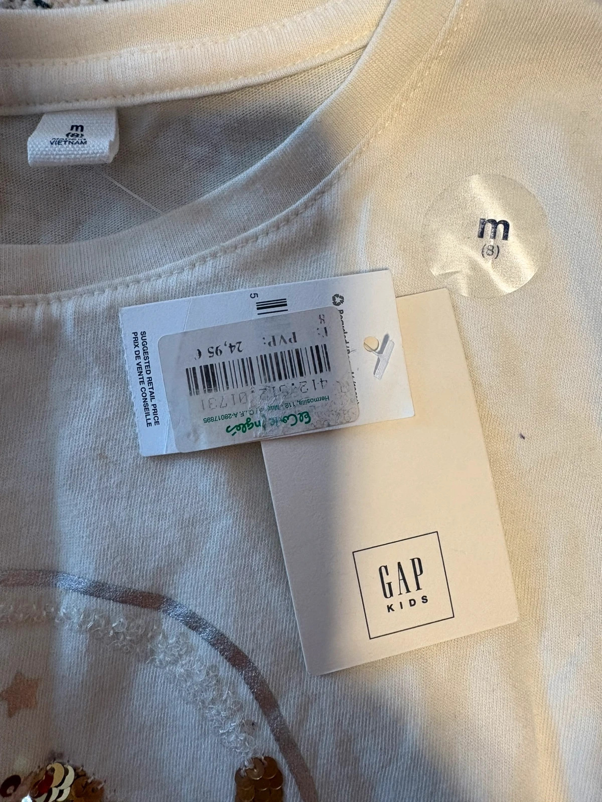 camiseta infantil de manga larga de la marca Gap talla 8 años – GAP – taille 8 ans / 128 cm 5