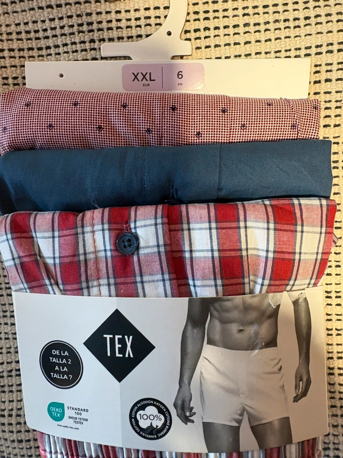 calzoncillos bóxer para hombre de la marca Tex en talla XXL (amoi.e) – TEX – taille XXL 2