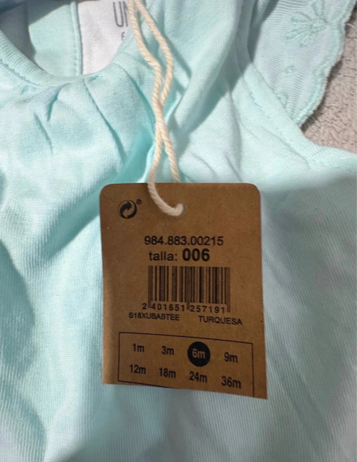 body de bebé con diseño simulado talla 6 meses – Unit – taille 3-6 mois / 62 cm 2