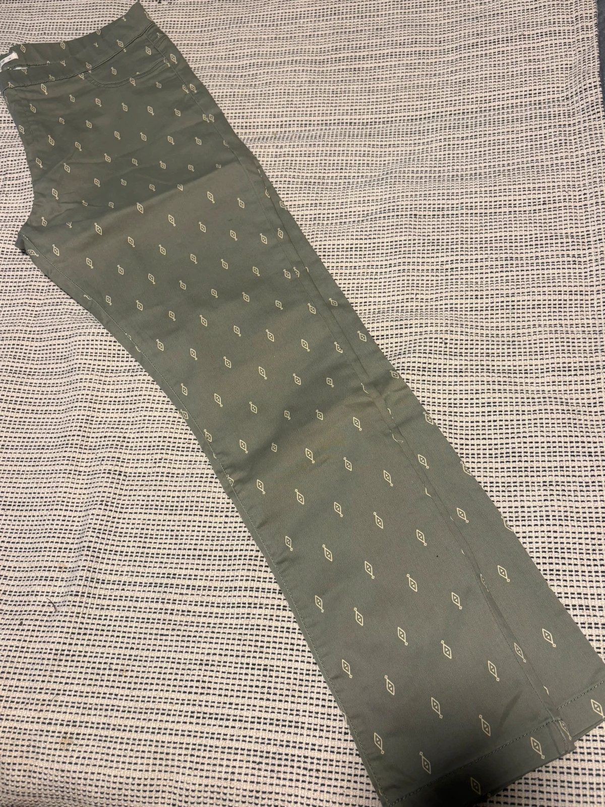 leggings verde oliva con rombos talla 48 – Unit – taille 4XL / 48 / 20 2