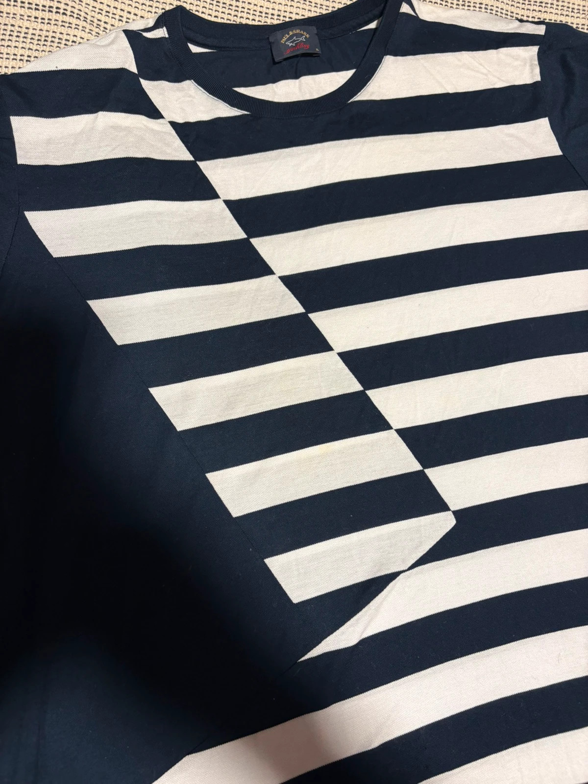 camiseta Paul & Shark talla XL diseño de rayas geométricas. – Paul & Shark – taille XL 2