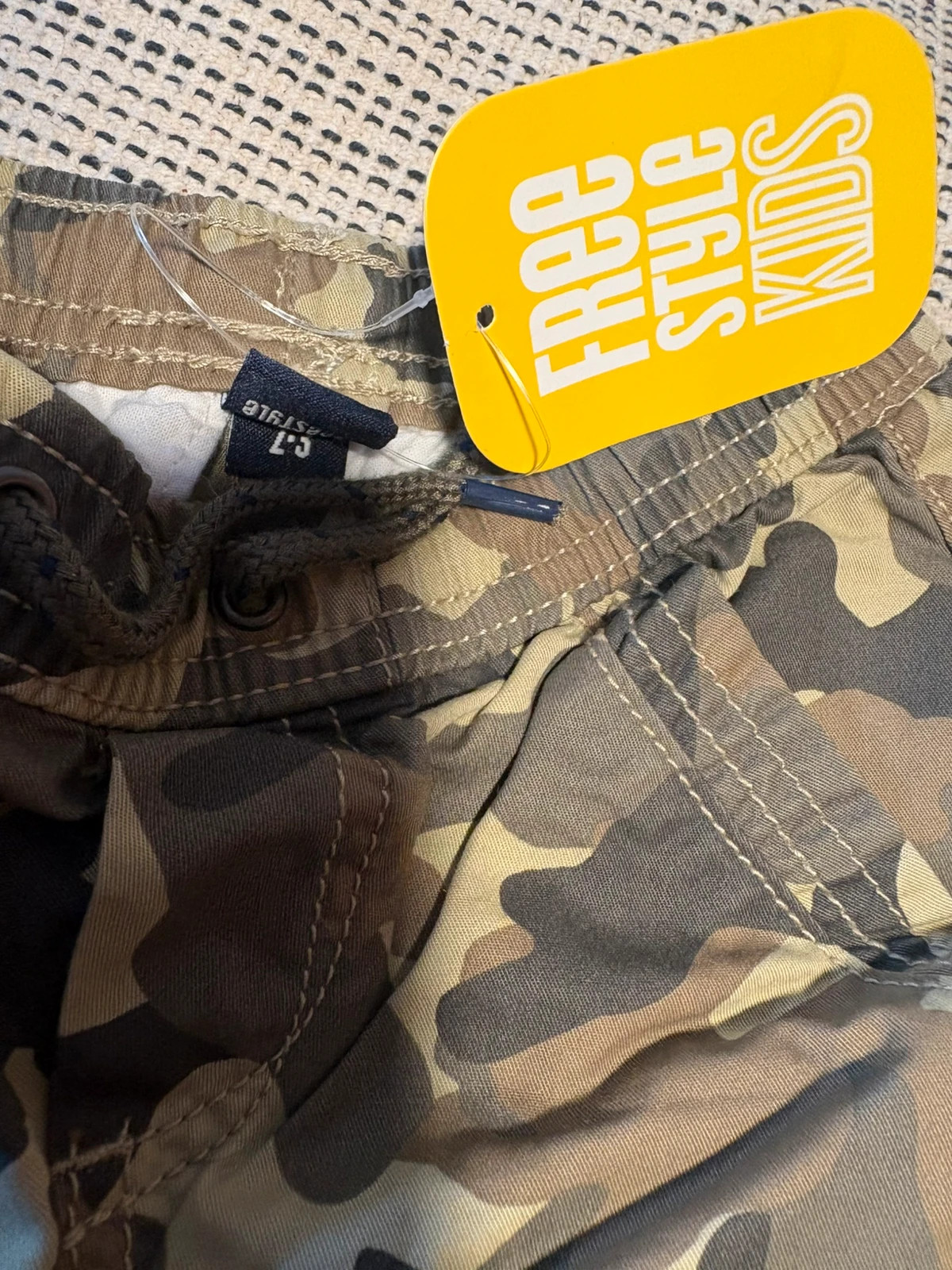 pantalón tipo jogger infantil con estampado de camuflaje militar talla 2-3 – Freestyle – taille 24-36 mois / 92 cm 4