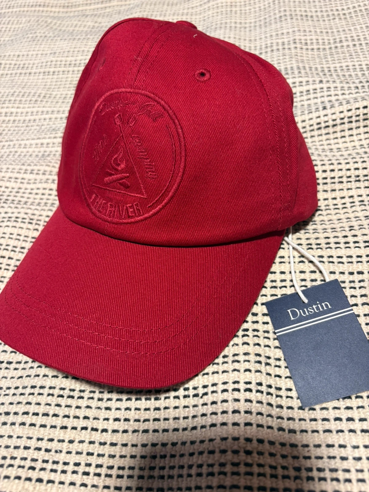 gorra de béisbol de color rojo de la marca Dustin (amoi) b