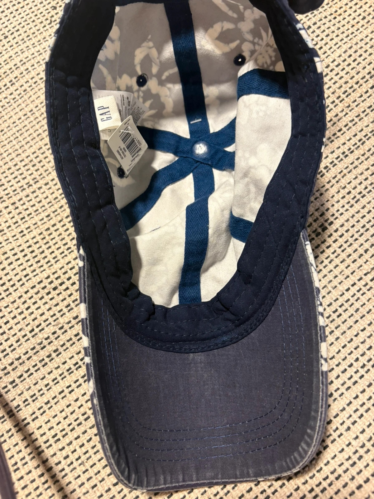 gorra de béisbol Blue floral de la marca Gap – GAP – taille Taille unique 3