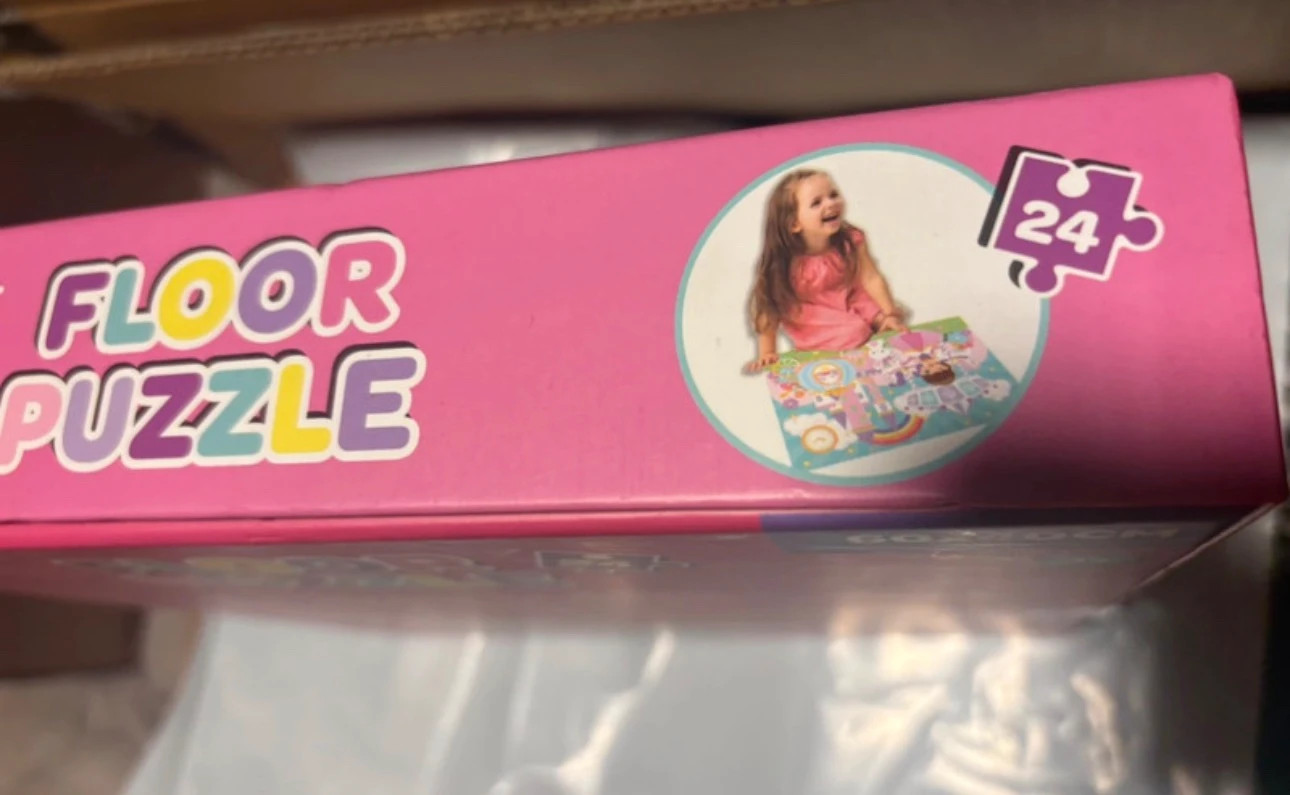 rompecabezas de piso Toy Universe con temática de unicornios y 24 piezas (amoi.act) – Action 2