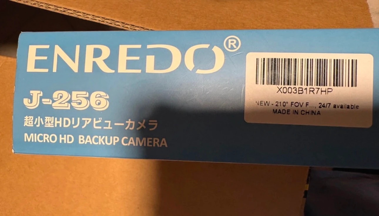 cámara de visión trasera marca ENREDO modelo J-256 ~h – enredo 5