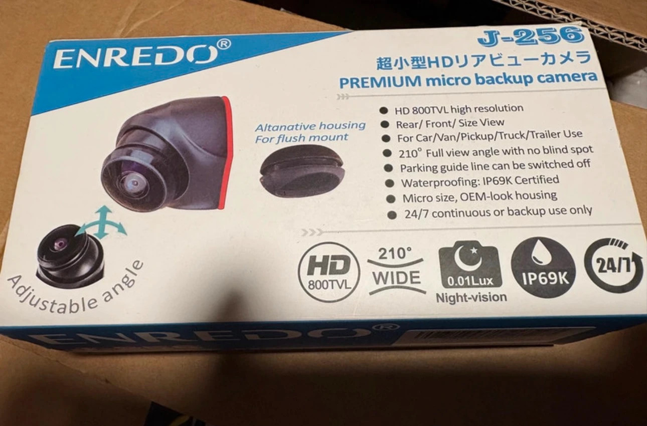 cámara de visión trasera marca ENREDO modelo J-256 ~h – enredo 2