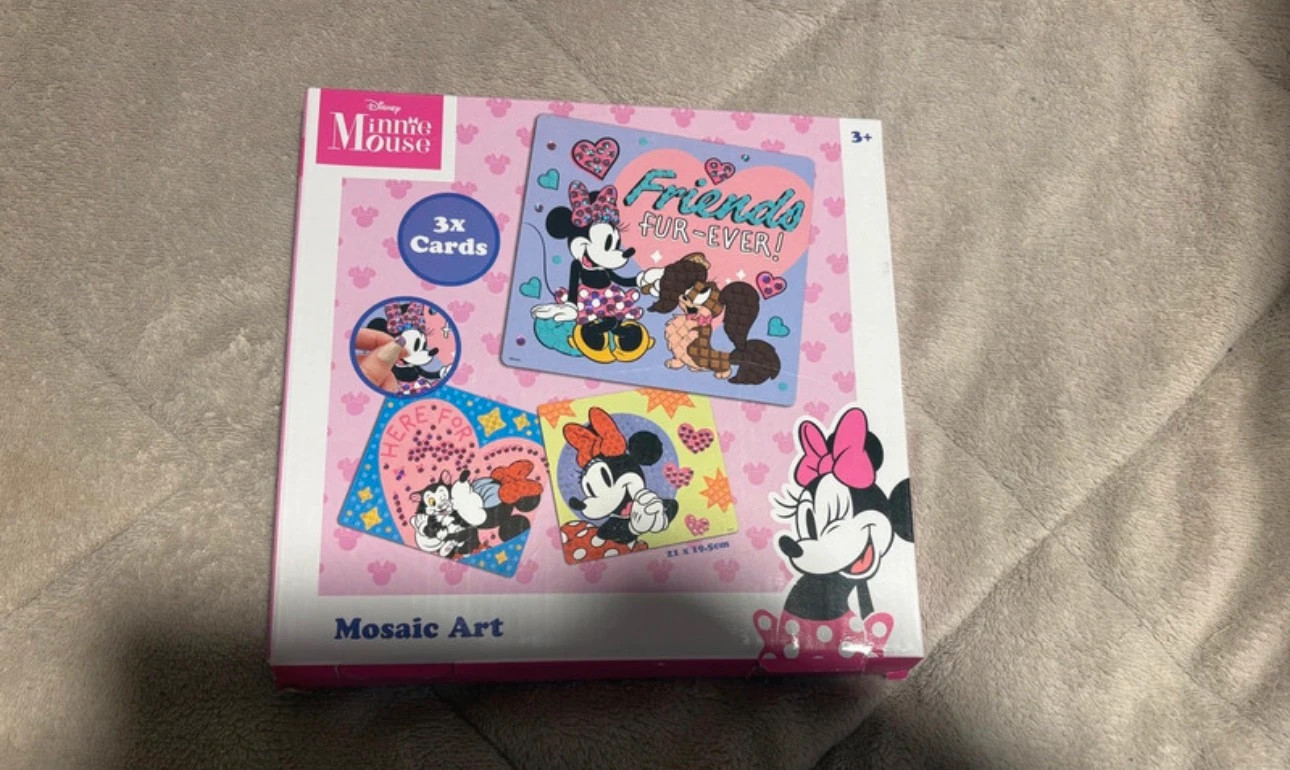 Juego de manualidades Minnie Mouse Mosaic Art (amoi.act) – mosaic art 2