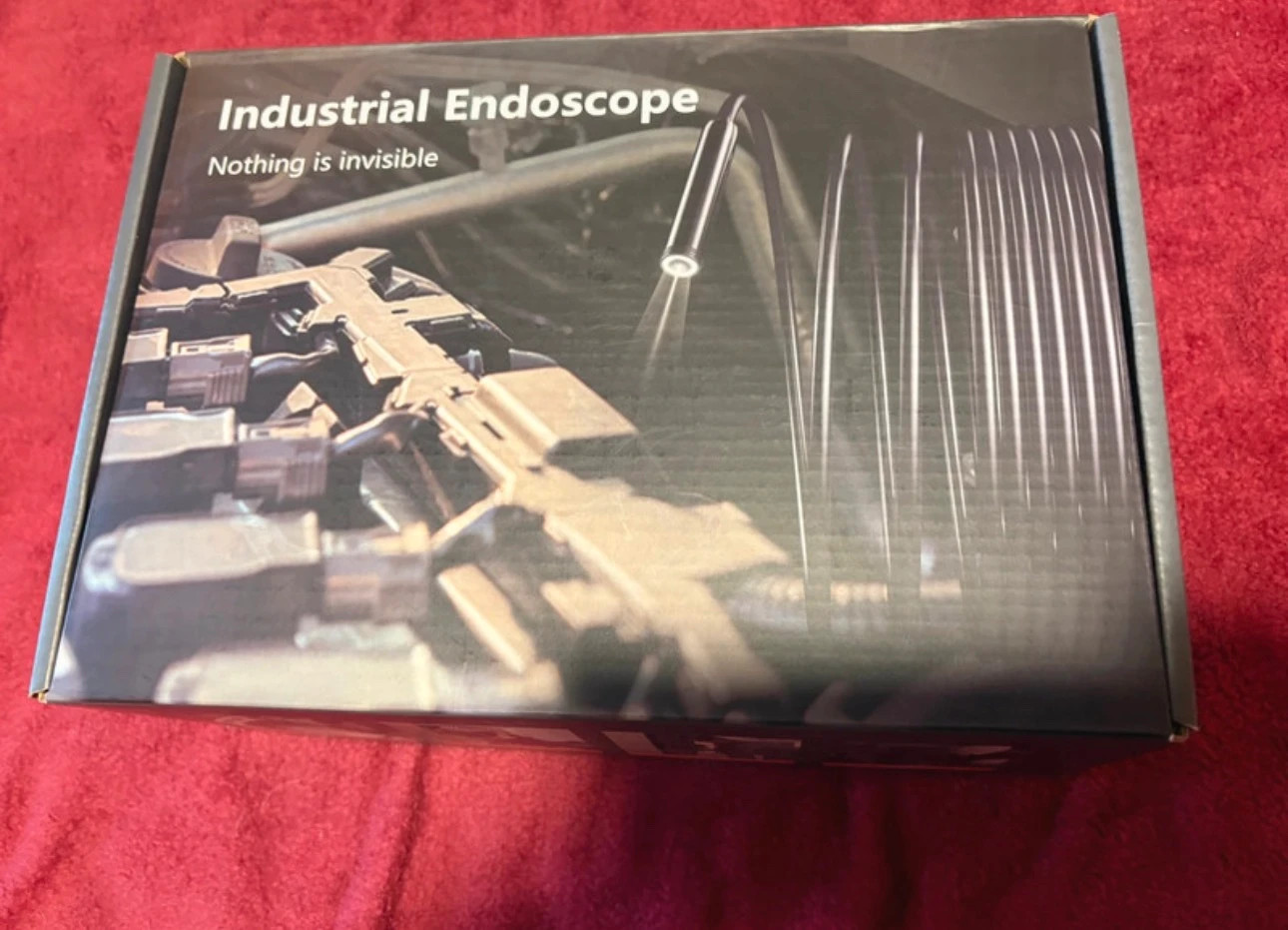 * Cámara Endoscopio Industrial 1080P HD Pantalla 4.3" IP67 LED (amoi23)