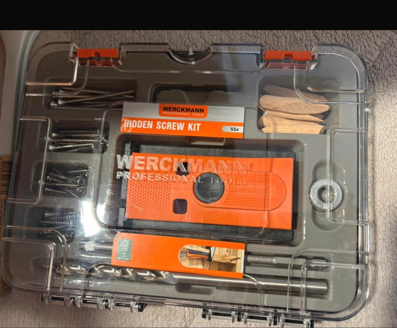 Kit de tornillos ocultos de Werckmann (amoi.act)2