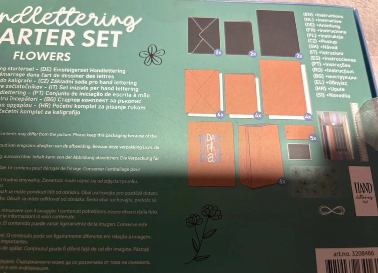 set de iniciación al handlettering de la marca Craft World (amoi.act) – craft world 3