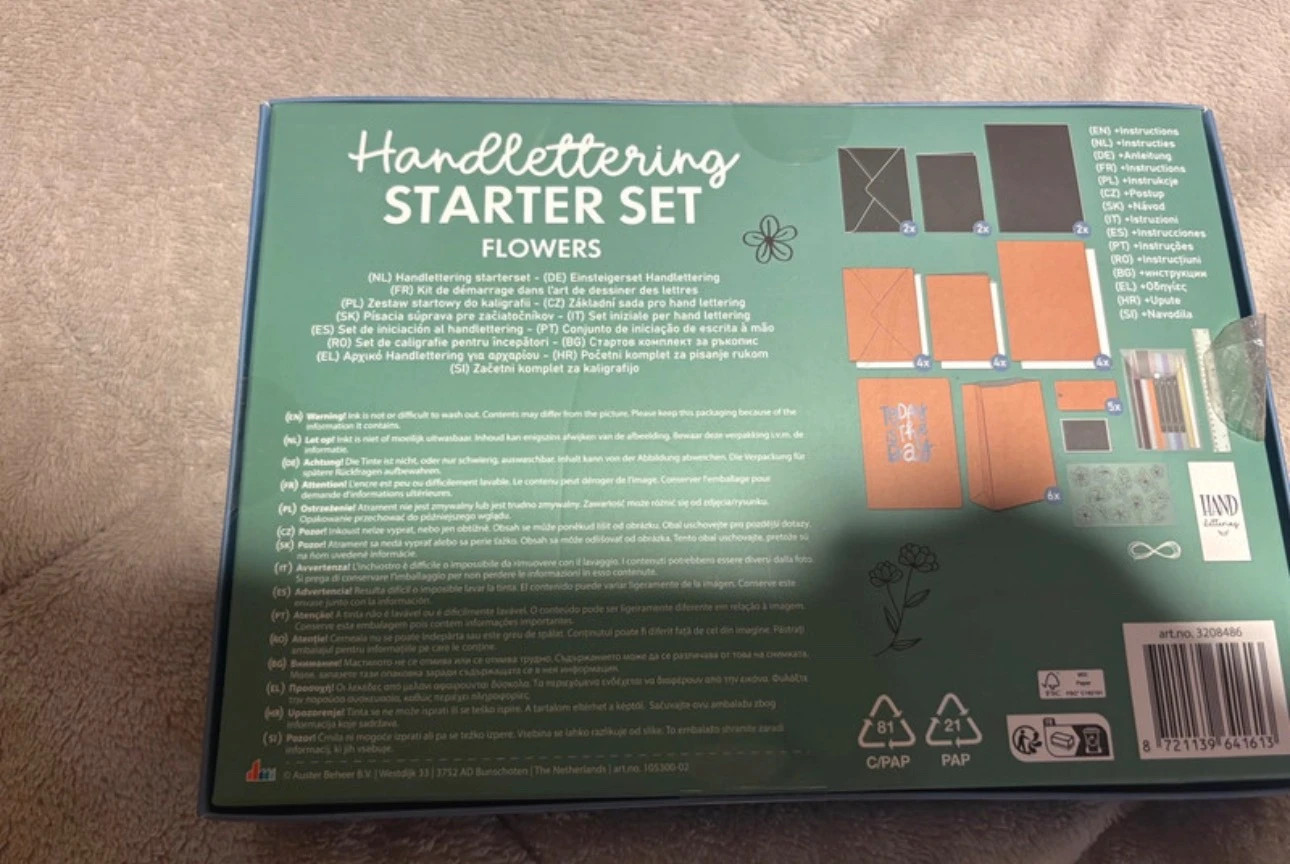 set de iniciación al handlettering de la marca Craft World (amoi.act) – craft world 5