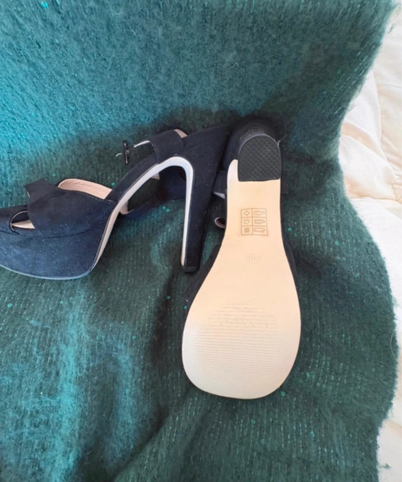Sandalias negras de tacón La Strada talla 40 (amoi) – La Strada – taille 40 2