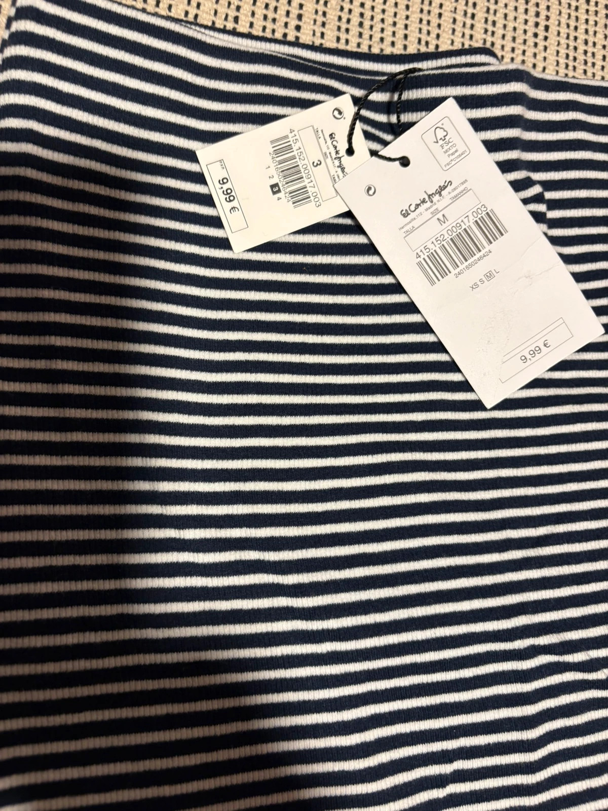 falda midi de tubo a rayas marineras (amoi) – Easy Wear – taille S / 36 / 8 2