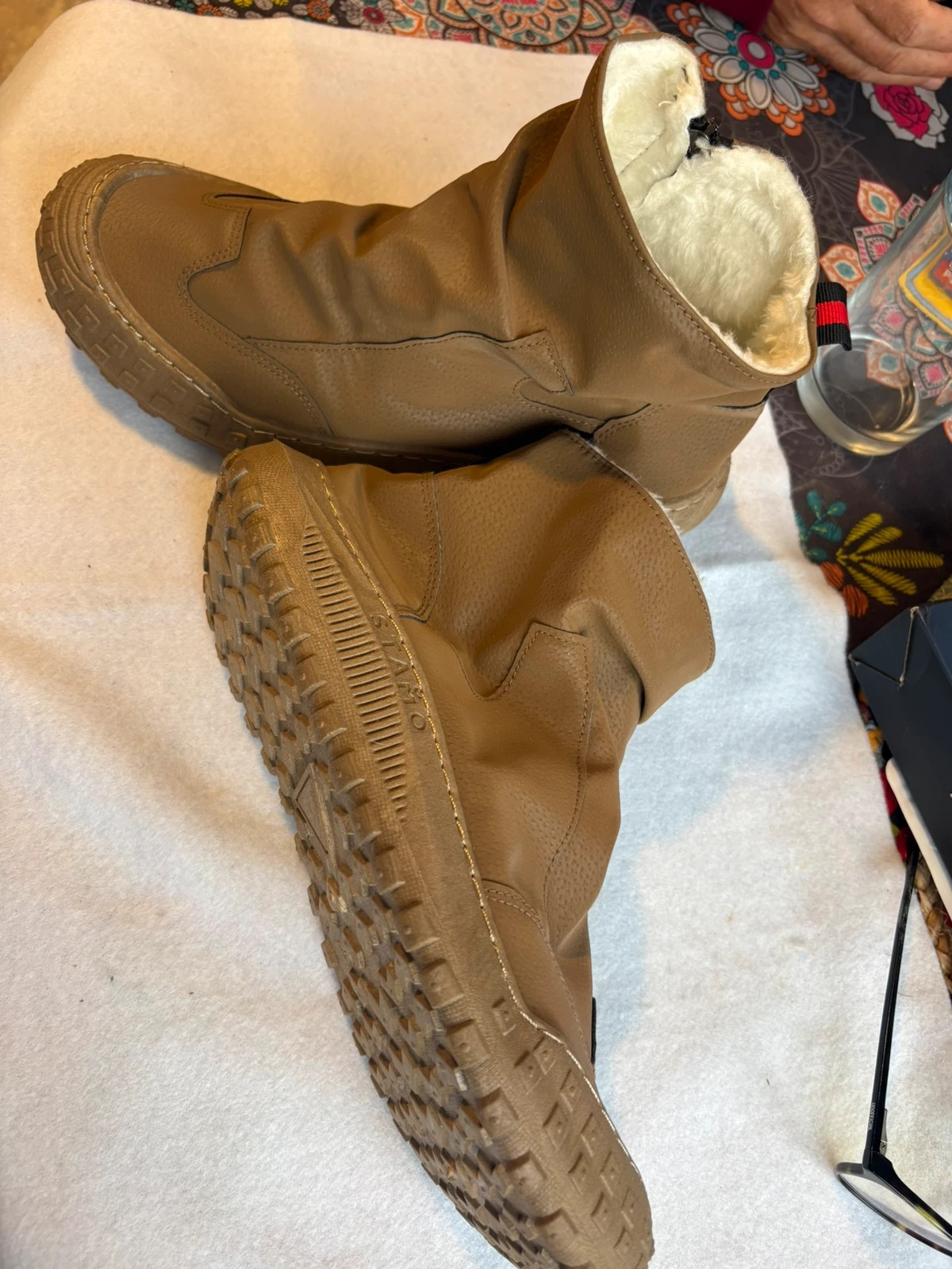 Botín talla 42 beige forrado (amoi.d) – Local – taille 42