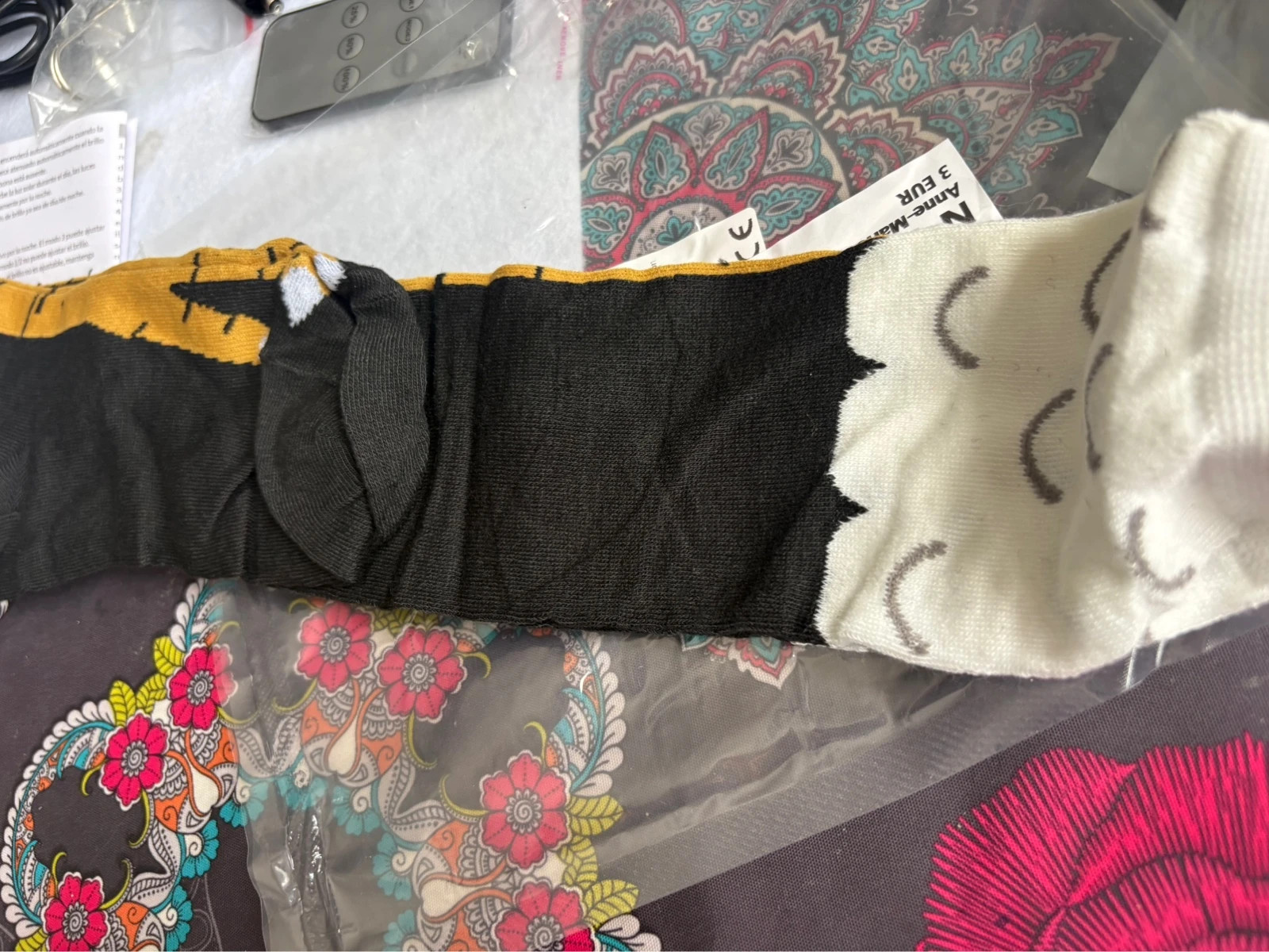 3 pares de calcetines divertidos pata de pollo unisex (amoi.c) – Local – taille Taille unique 3
