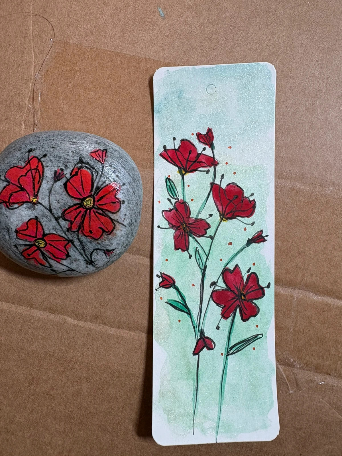 Marcapáginas o piedras personalizados (amoi) – Hecho a Mano 2