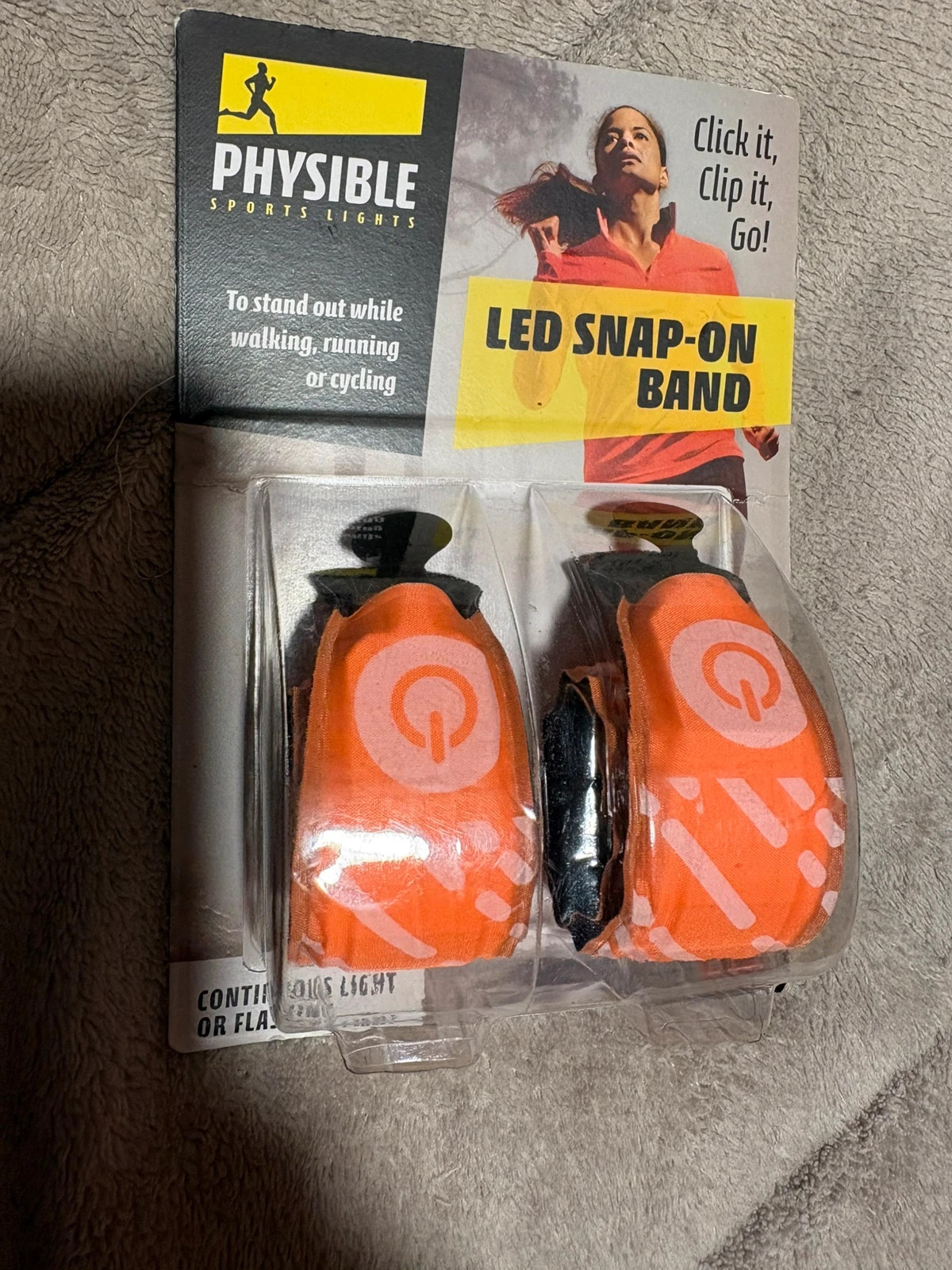 Brazalete autocierre con led para hacerse visible (amoi.act) – physible