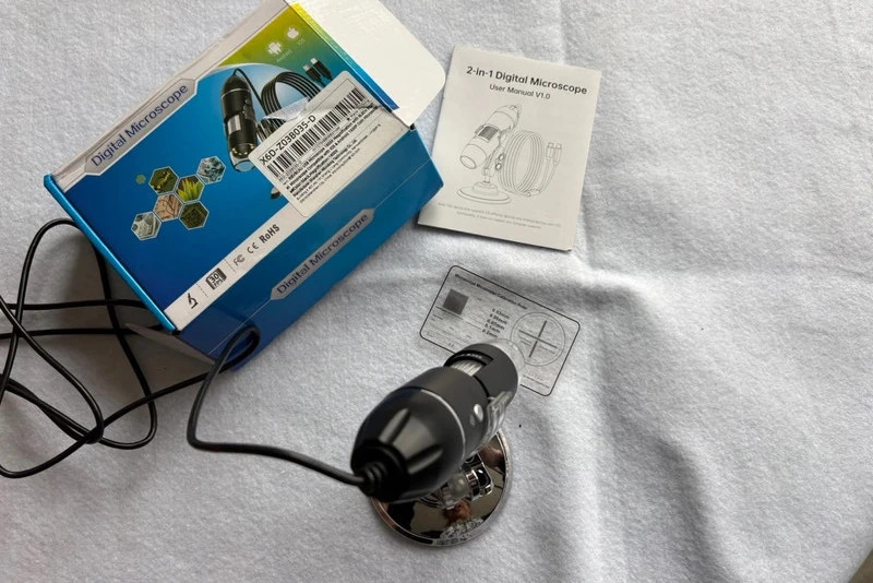 microscopio digital USB portátil (amoi.f) – Rohs 4