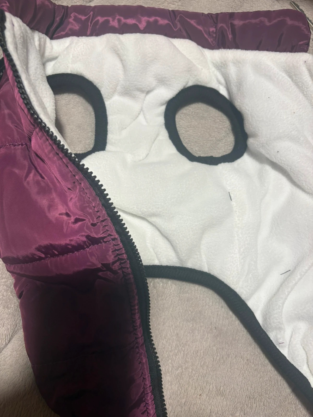 chaqueta perros acolchada con arnés integrado (amoi.d) – Local – taille M 4