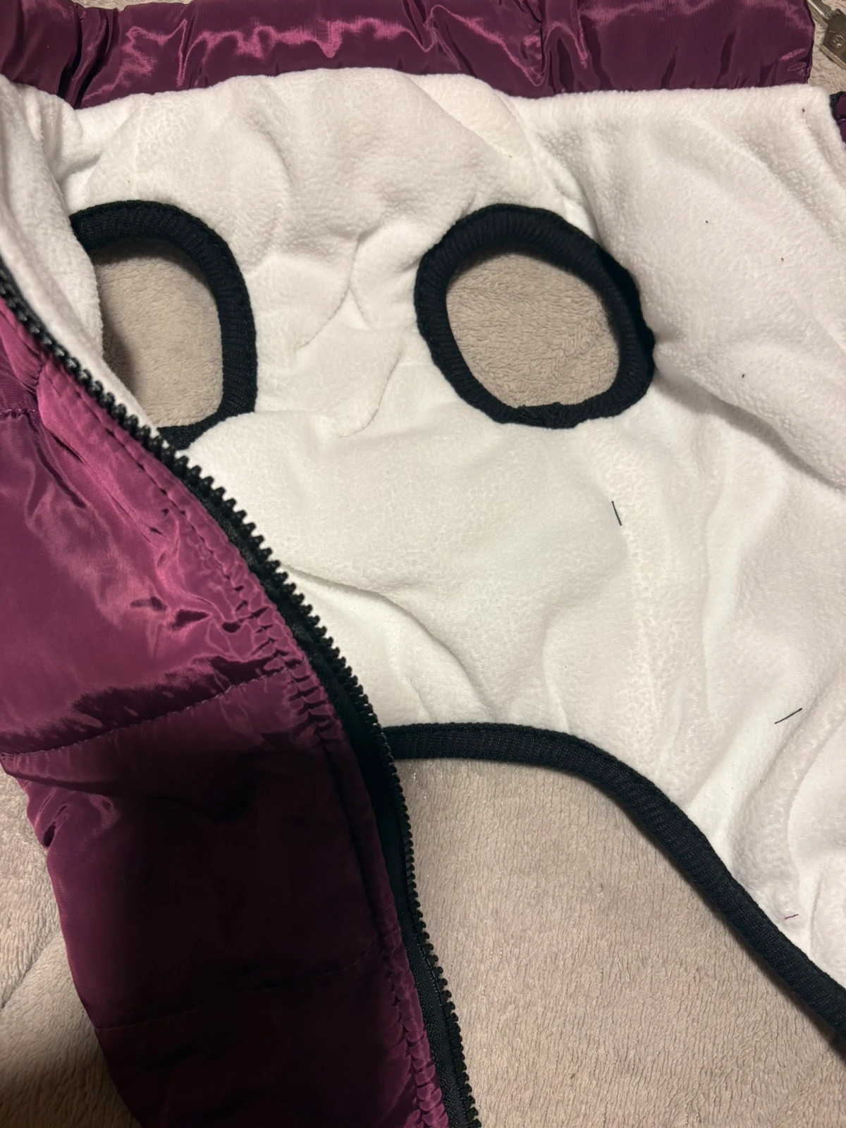 chaqueta perros acolchada con arnés integrado (amoi.d) – Local – taille M 5