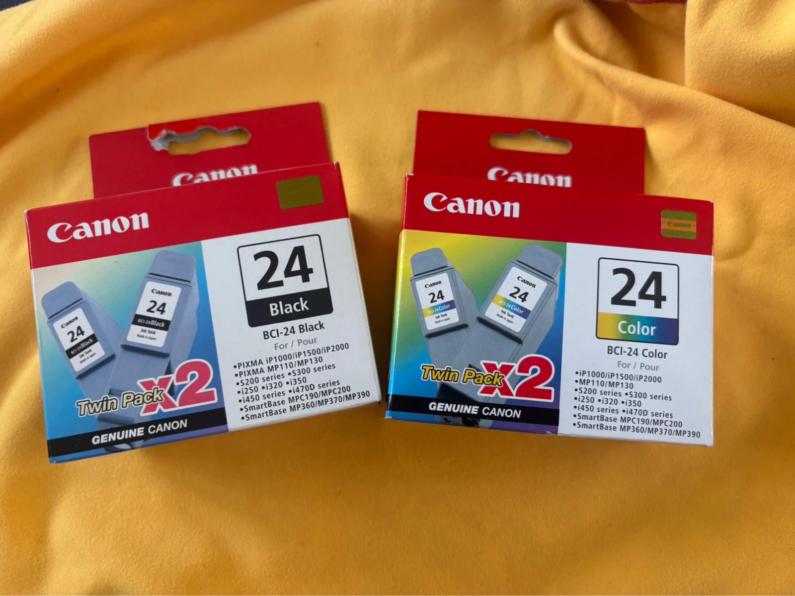 Tintas Canon negro y color (amoi)