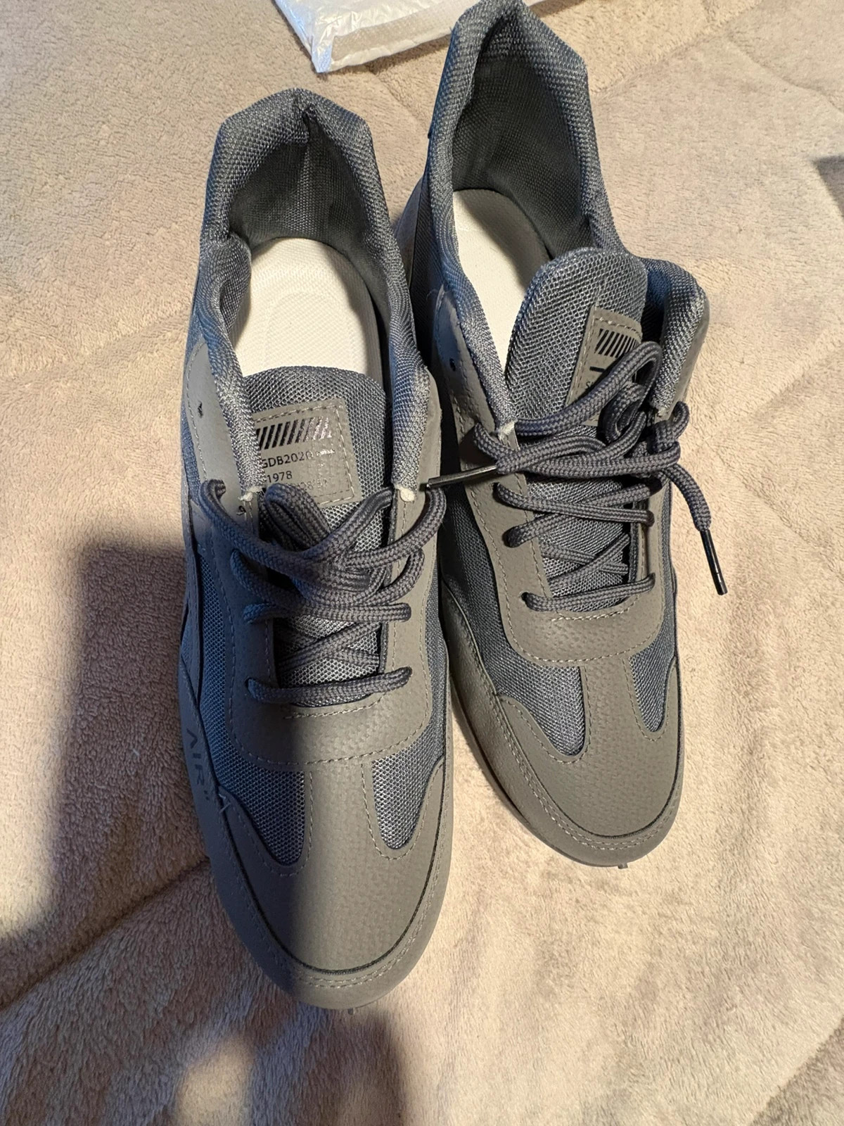 Zapatillas grises talla 46 g(amoi.g) – fashion air – taille 46 5