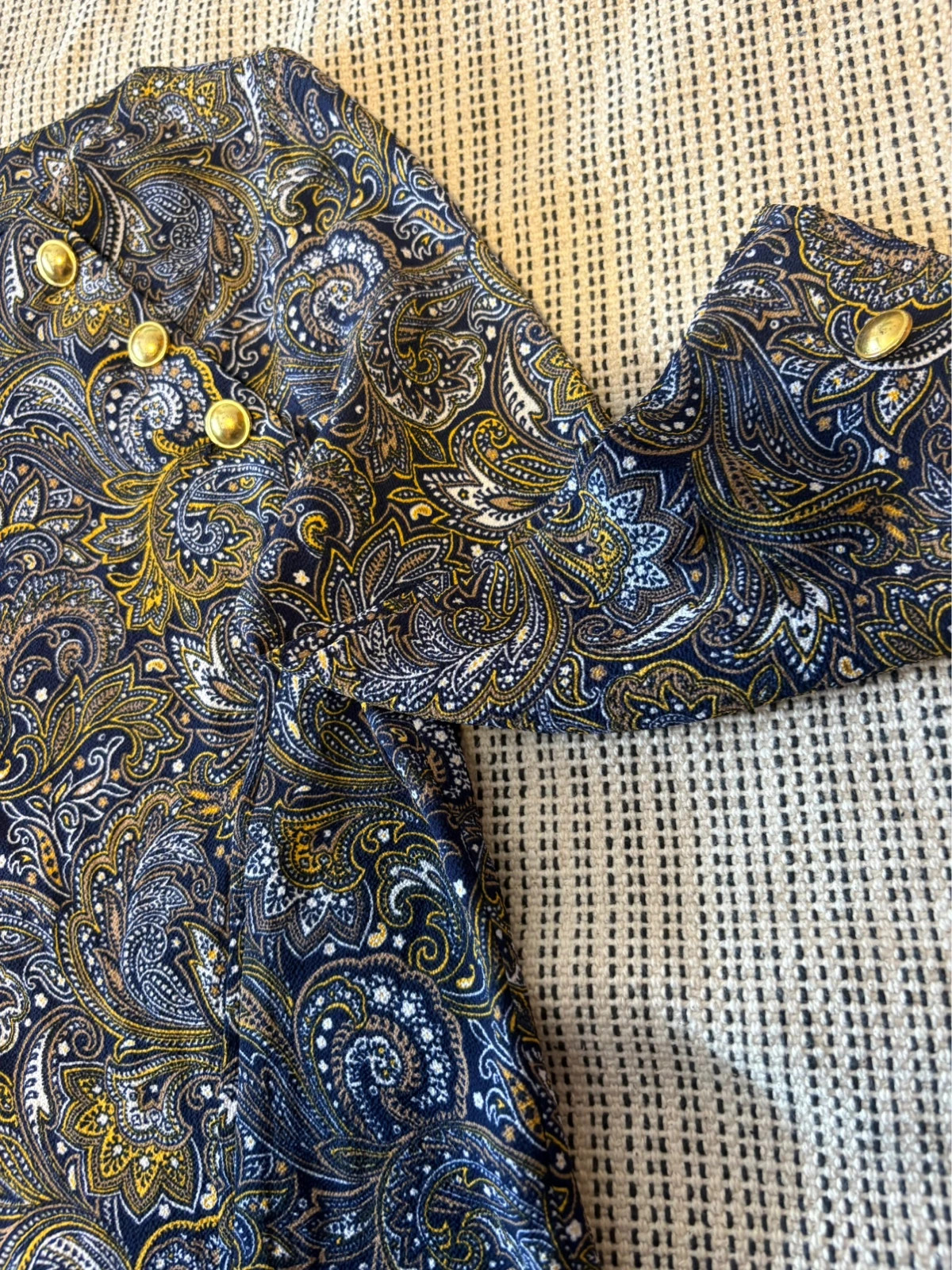vestido de la marca Sfera Collection tonos azules talla S (amoi) – Sfera Collection – taille S / 36 / 8 2