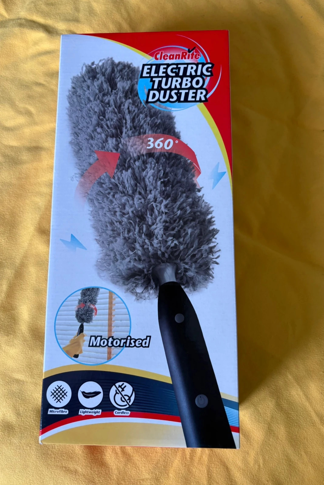 Plumero eléctrico CleanRite Electric Turbo Duster (amoi act) – cleanrite 3