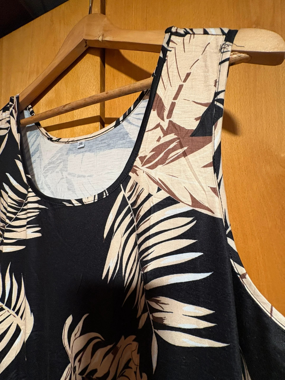 Vestido largo hawaiano talla 2XL (amoi) E – sin marca – taille XXL / 44 / 16 2