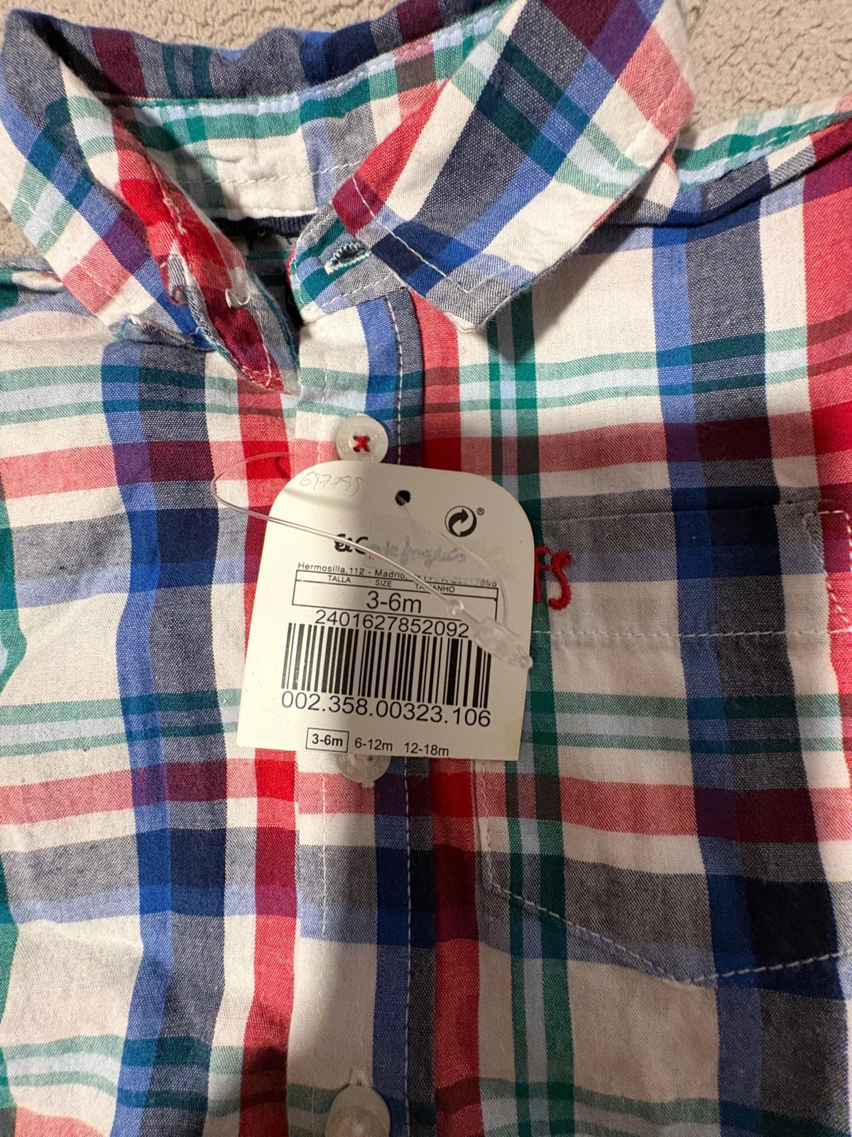 Camisa 3-6 meses freestyle (amoi) – Freestyle – taille 3-6 mois / 62 cm 2