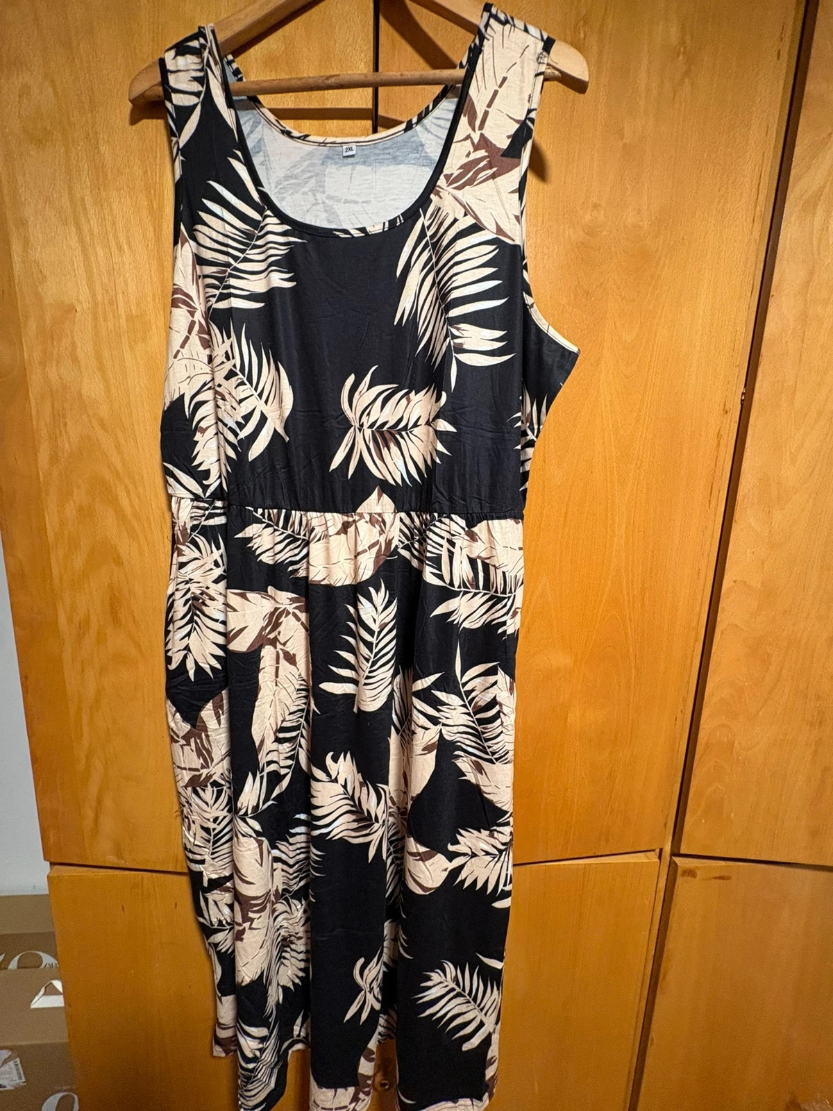 Vestido largo hawaiano talla 2XL (amoi) E – sin marca – taille XXL / 44 / 16