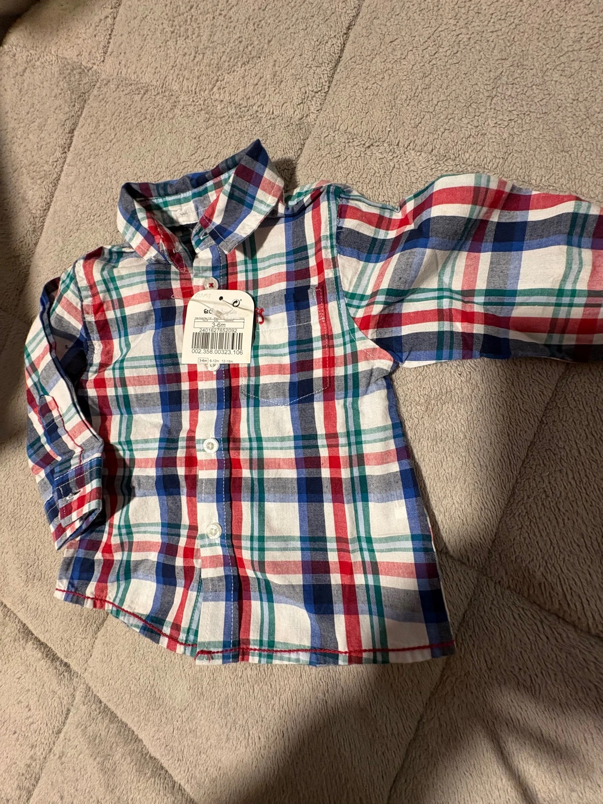 Camisa 3-6 meses freestyle (amoi)