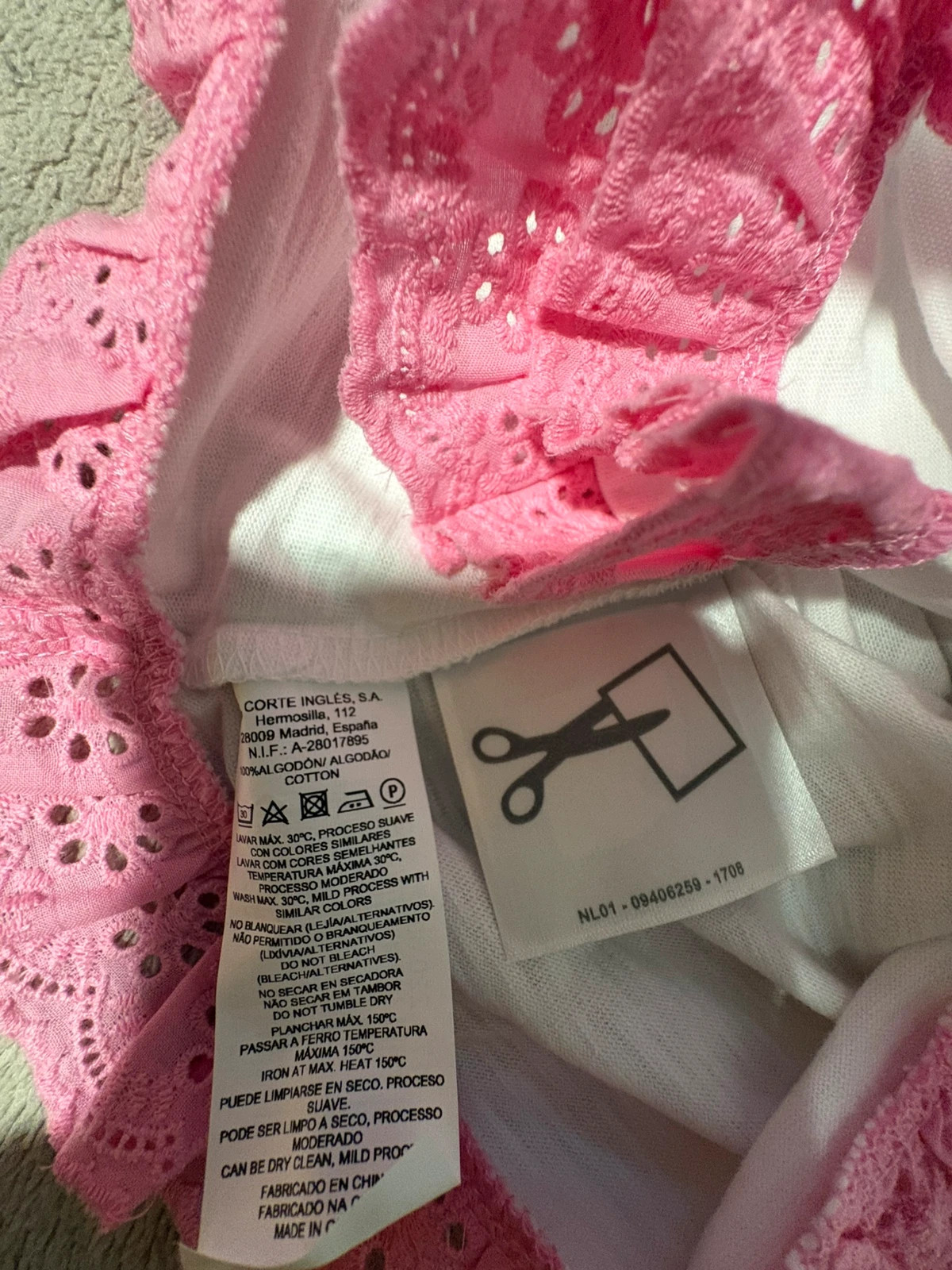 Camiseta gatita 6-12 meses (amoi) – B con B – taille 6-9 mois / 68 cm 4