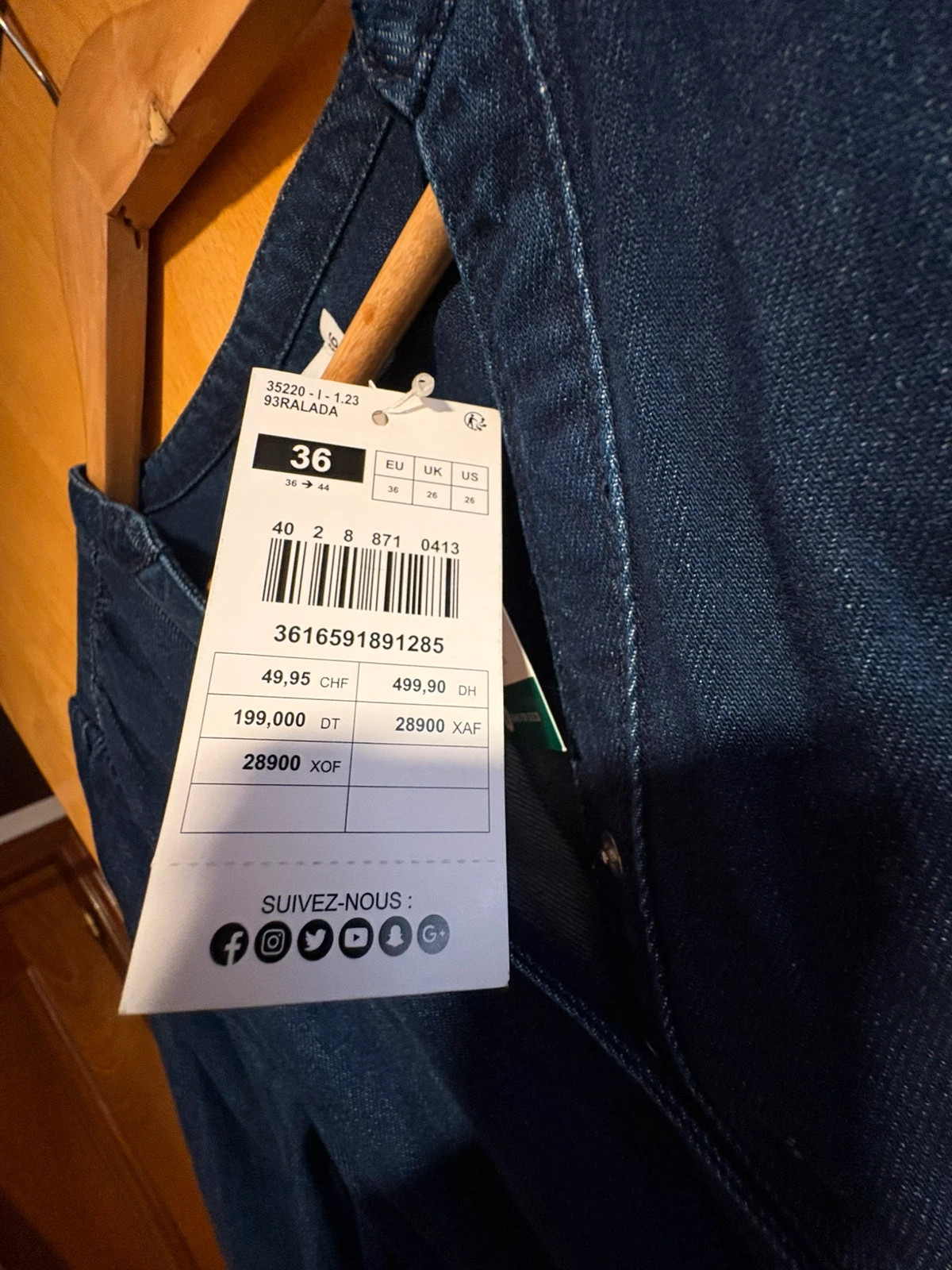 Vestido vaquero talla 36 marca Gémo (amoi.d) – Gémo – taille S / 36 / 8 4