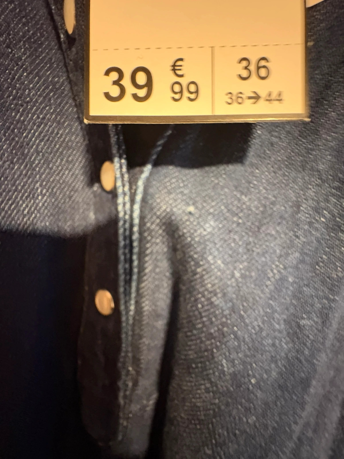 Vestido vaquero talla 36 marca Gémo (amoi.d) – Gémo – taille S / 36 / 8 5