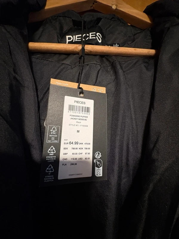 Chaqueta acolchada de Pièces talla M (amoi.L) – Pieces – taille M / 38 / 10 2