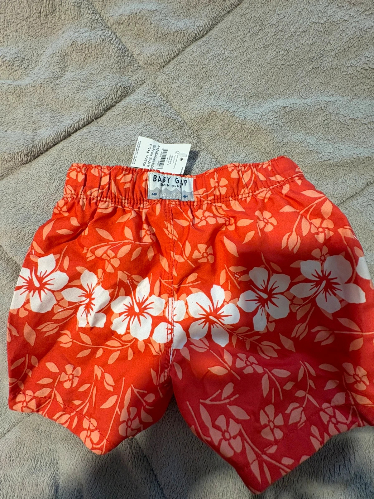 Bañador naranja estampado floral bebé 6/12 meses (amoi) – GAP – taille 6-9 mois / 68 cm 5