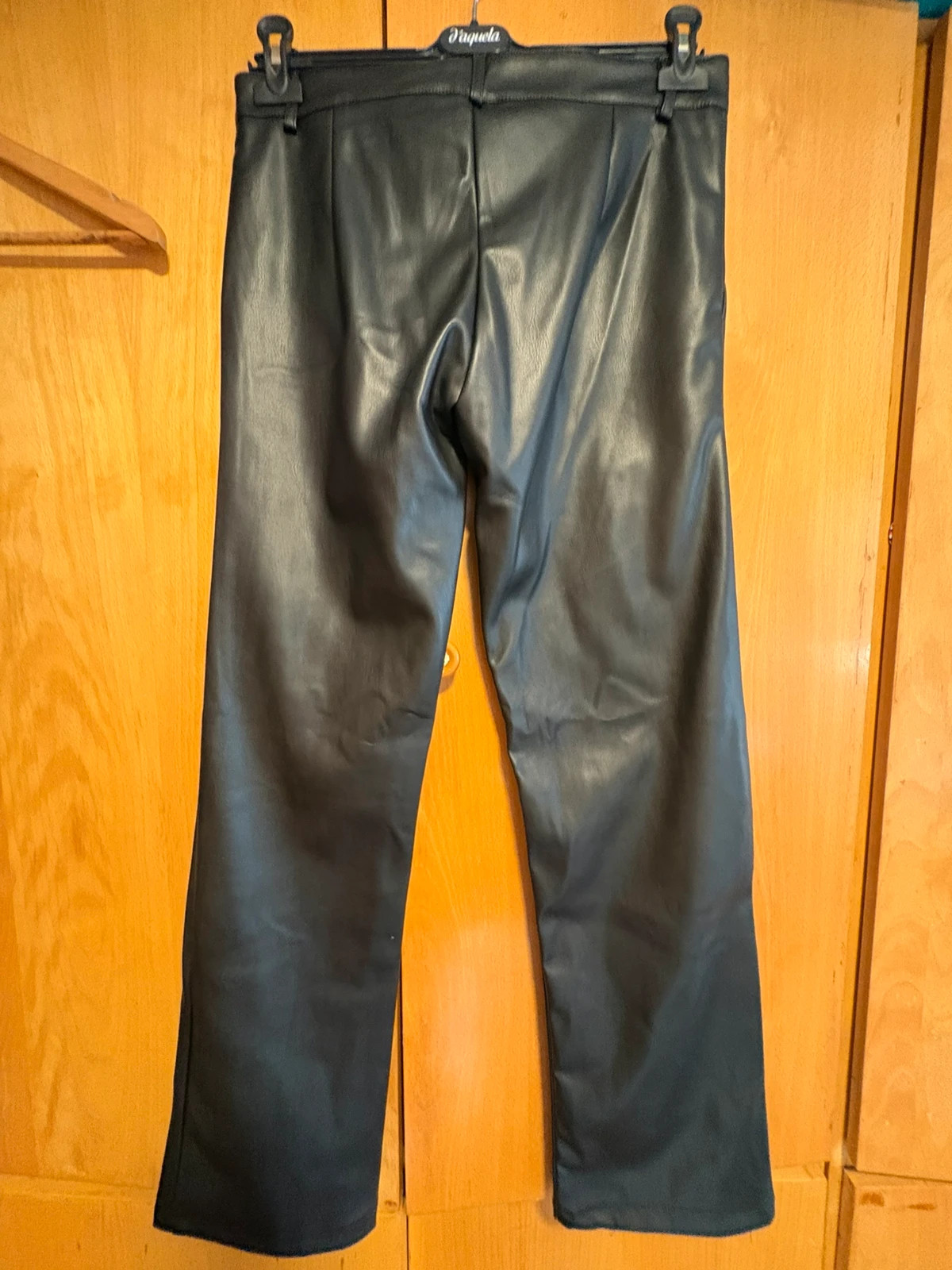 Pantalón efecto piel talla 36 (amoi.d) – Don't Call Me Jennyfer – taille S / 36 / 8 5