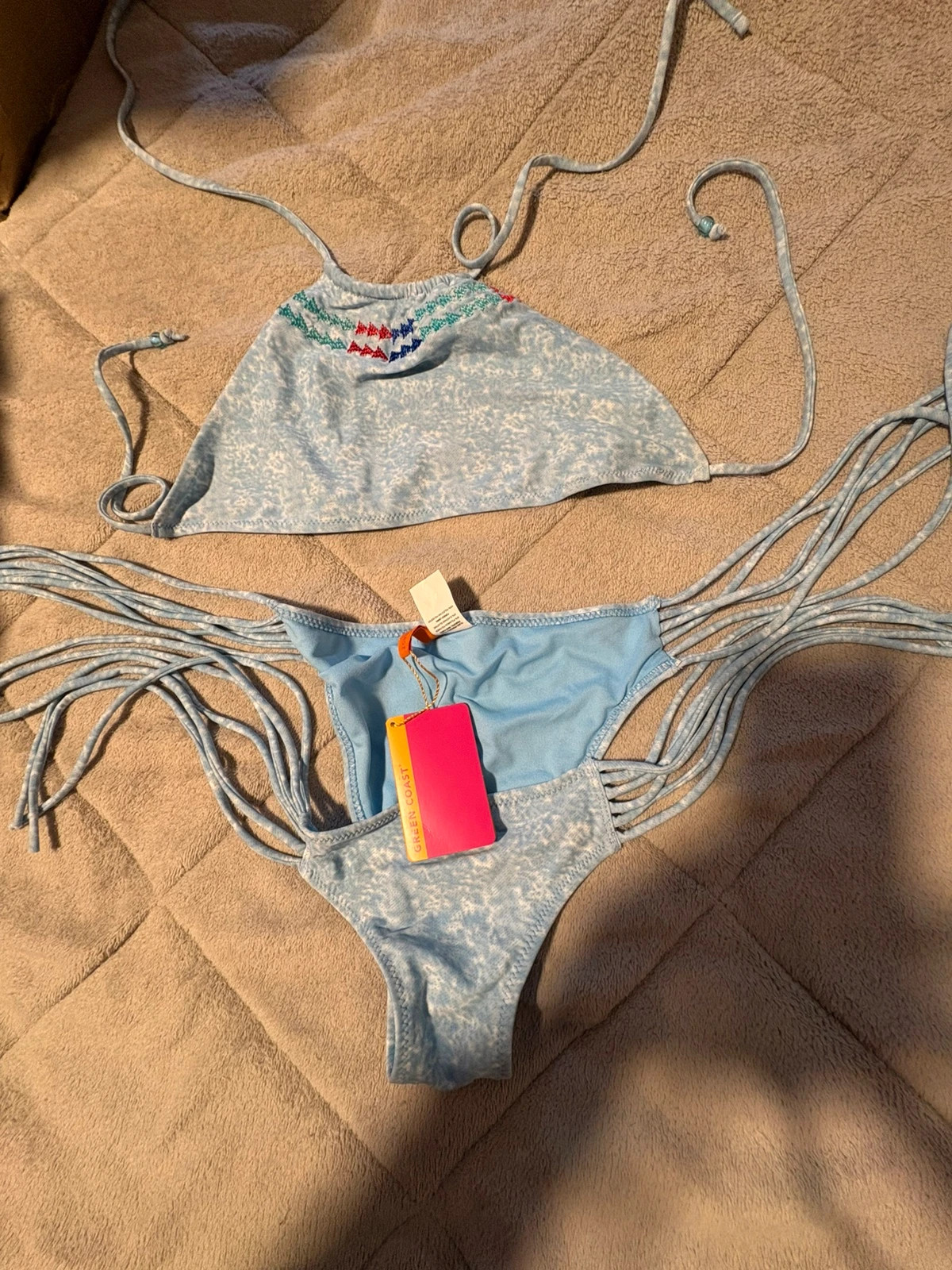 Bikini original por sus tiras talla 38 (amoi)