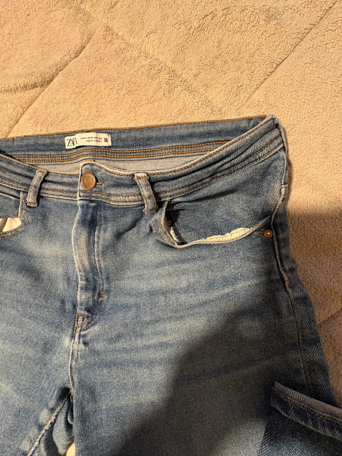 Vaquero ZARA talla 44 (amoi) – Zara – taille L 3