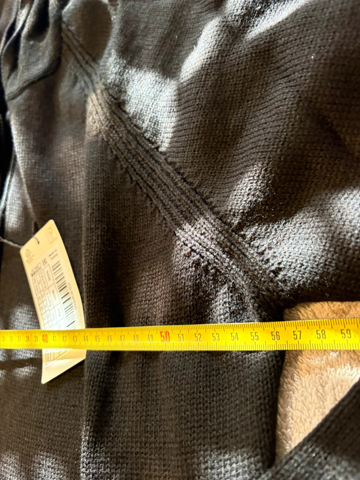 * Chaqueta Punto Hombre Negra con Capucha DeFacto XL Nueva / Cardigan Hooded (f) – Defacto – taille XL 5