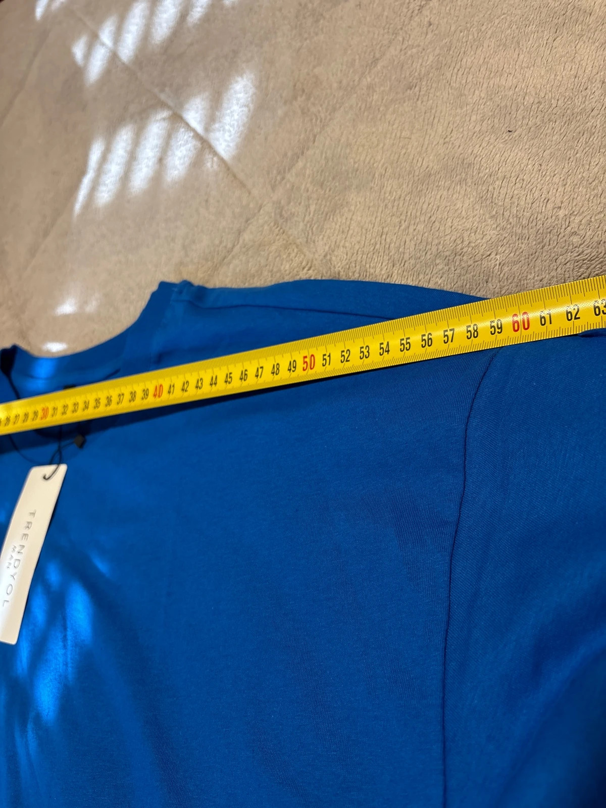 Camiseta azul básica de Trendyol man talla S (amoi.c) – Trendyol – taille S 5