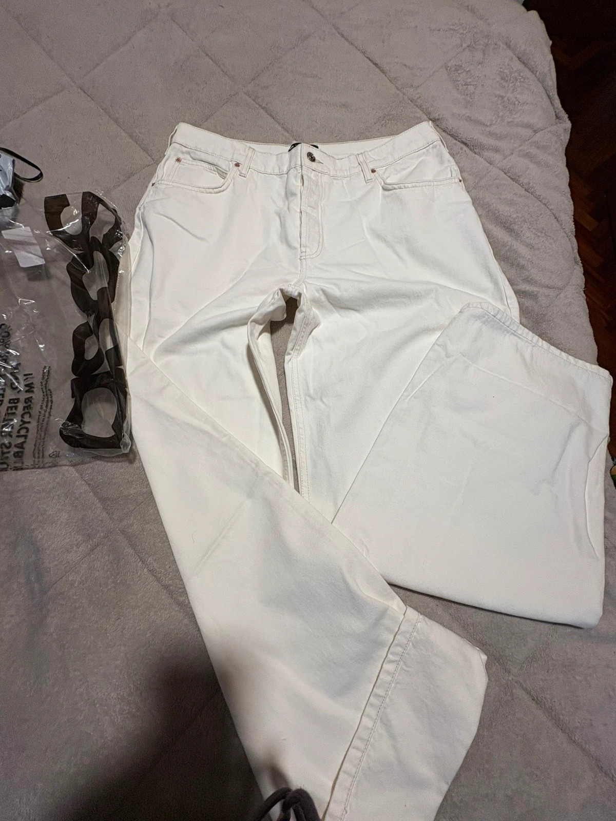 ASOS vaquero crema talla 46/48 (amoi.f)